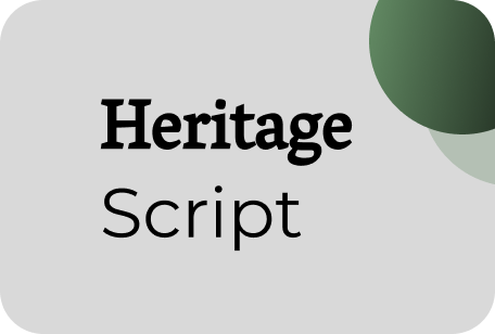 Heritage Script